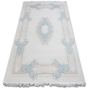 Kusový koberec AKRYLOVÝ MIRADA 5417 modrý (Mavi) Fringe