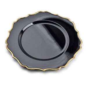 Dekoratívny tanier Blanche Colours XIX 33 cm čierny