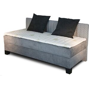New Design  Čalúnená posteľ NOVO s dlhým čelom | s topperom Rozmer.: 90 x 200 cm
