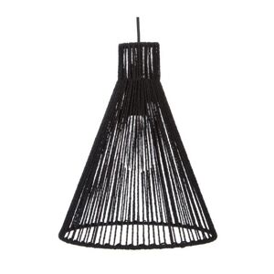 Závesná lampa Puleng 30 cm čierna