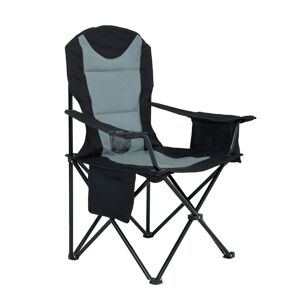 Kempingová židle FOTYN černo-šedá
