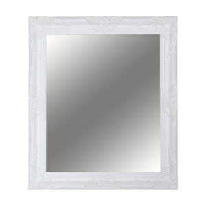 Tempo Kondela Zrkadlo MALKIA typ 13 | biely drevený rám