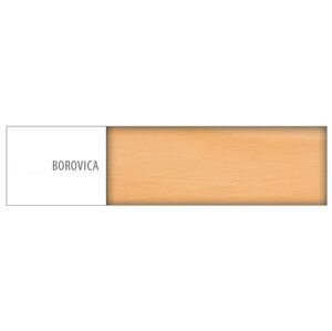 Drewmax Posteľ - masív LK123 | 80 cm borovica Morenie: Borovica
