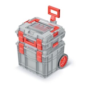 Set kufrů na nářadí CEBLOCCK PRO/ALLU LOG šedo-červený