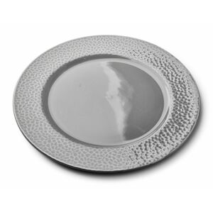 Plytký tanier HUDSON 27cm sivý
