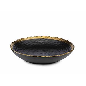 Hlboký keramický tanier Kati 21 cm čierny