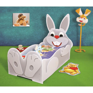 Artplast Detská posteľ ZAJAC Prevedenie: zajačik 160 x 80 cm