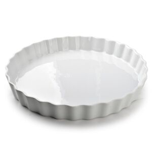 Porcelánová forma na koláče BASIC 32 cm biela