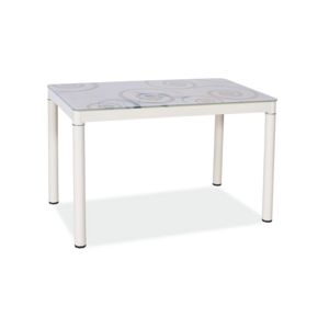 Signal Jedálenský stôl DAMAR | 100x60 cm Farba: Krémová