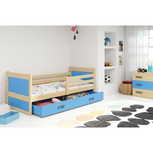 Detská posteľ RICO 1 / BOROVICA 185x80 Farba: Modrá