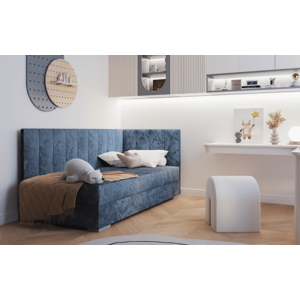 ArtBed Detská posteľ COIMBRA III | modrá 90 x 200 cm