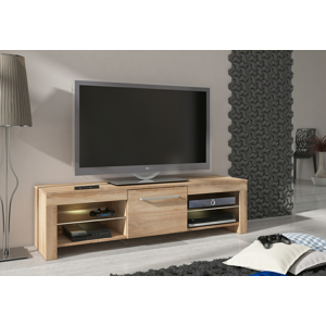 WIP TV stolík FLEX Farba: dub sonoma svetlá