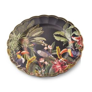 Dekoratívny tanier Blanche Colours XXI 33 cm kvetinový