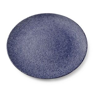 Dekoratívny tanier Blanche Colours XXX 33 cm modrý
