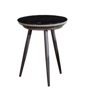 Zahradní stolek BREVE 51 cm černo-šedý