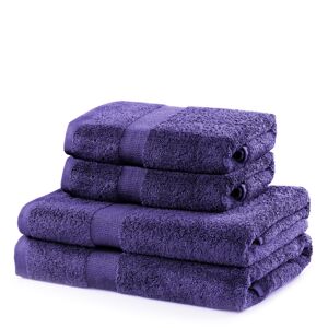 Súprava fialových uterákov DecoKing Niki