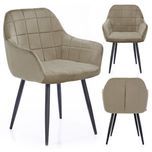 Dizajnová stolička Stillo Homede cappuccino