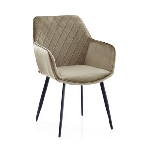 Dizajnová stolička Vialli cappuccino