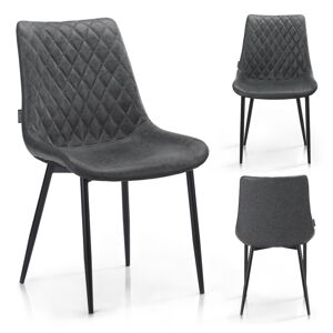 Designová stolička Sharonti sivá