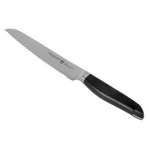 Nôž na pečivo FORTE 20cm čierny