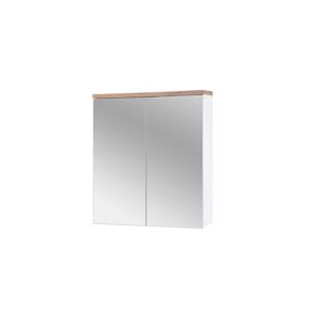ArtCom Kúpelňová zostava BALI White Bali: skrinka so zrkadlom 60 - 840 (70 x 60 x 20 cm)