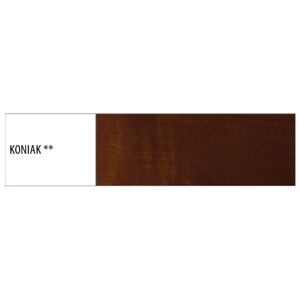 Drewmax Komoda - masív KD402 / buk Morenie: Koniak