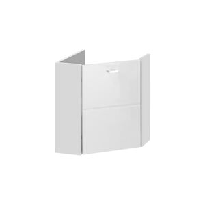 ArtCom Kúpeľňová zostava FINKA White FINKA: Skrinka pod umývadlo rohová 824 | (VxŠxH) 46 x 40 x 40 cm