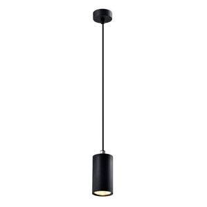 Závesná lampa TUBO 1xGU10 10cm Candellux Čierna