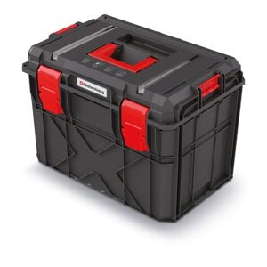 Kufr na nářadí XEBLOCCK TECH 54,6x38x40,7 cm černo-červený
