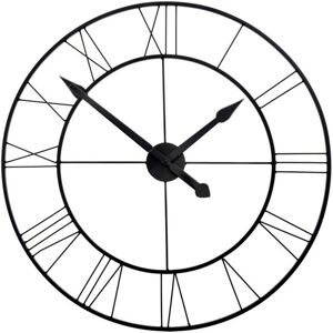 Nástenné hodiny okrúhle 50 cm CFZL-CL-50 čierne