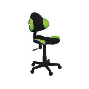 Študentská kancelárska stolička Q-G2 Signal Čierna / zelená