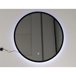 Kúpeľňové zrkadlo Luna FI600 čierne