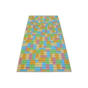Detský kusový koberec LEGO zelený