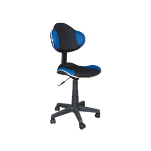 Študentská kancelárska stolička Q-G2 Signal Modrá / čierna
