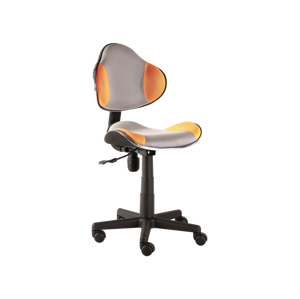 Študentská kancelárska stolička Q-G2 Signal Sivá / oranžová